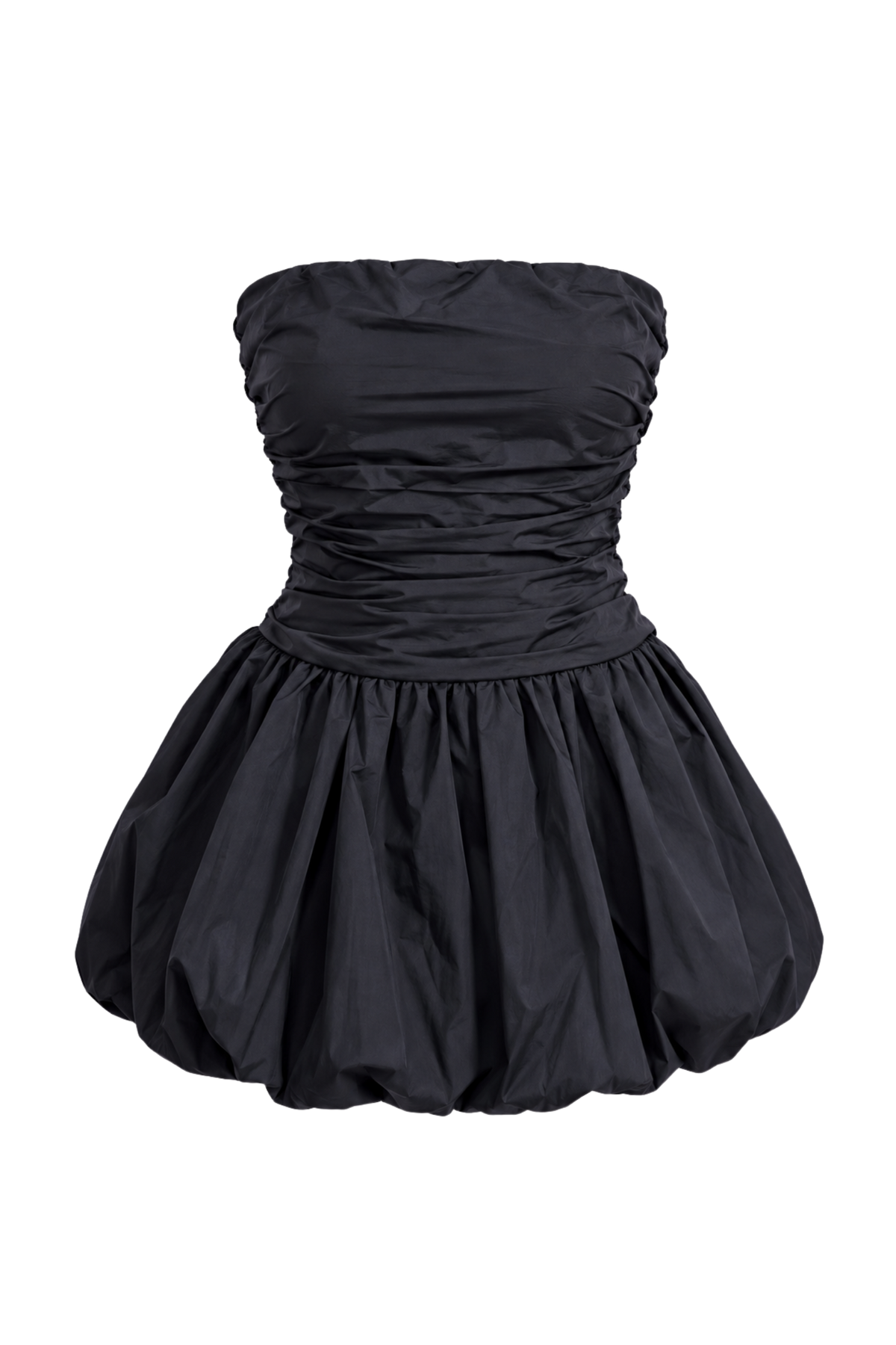 LENA STRAPLESS DRESS – NAVY