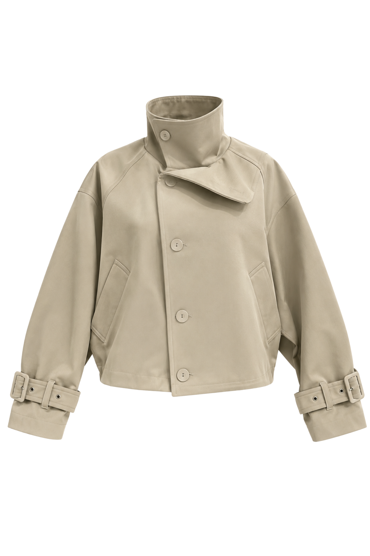 YARA SHORT TRENCH – BEIGE