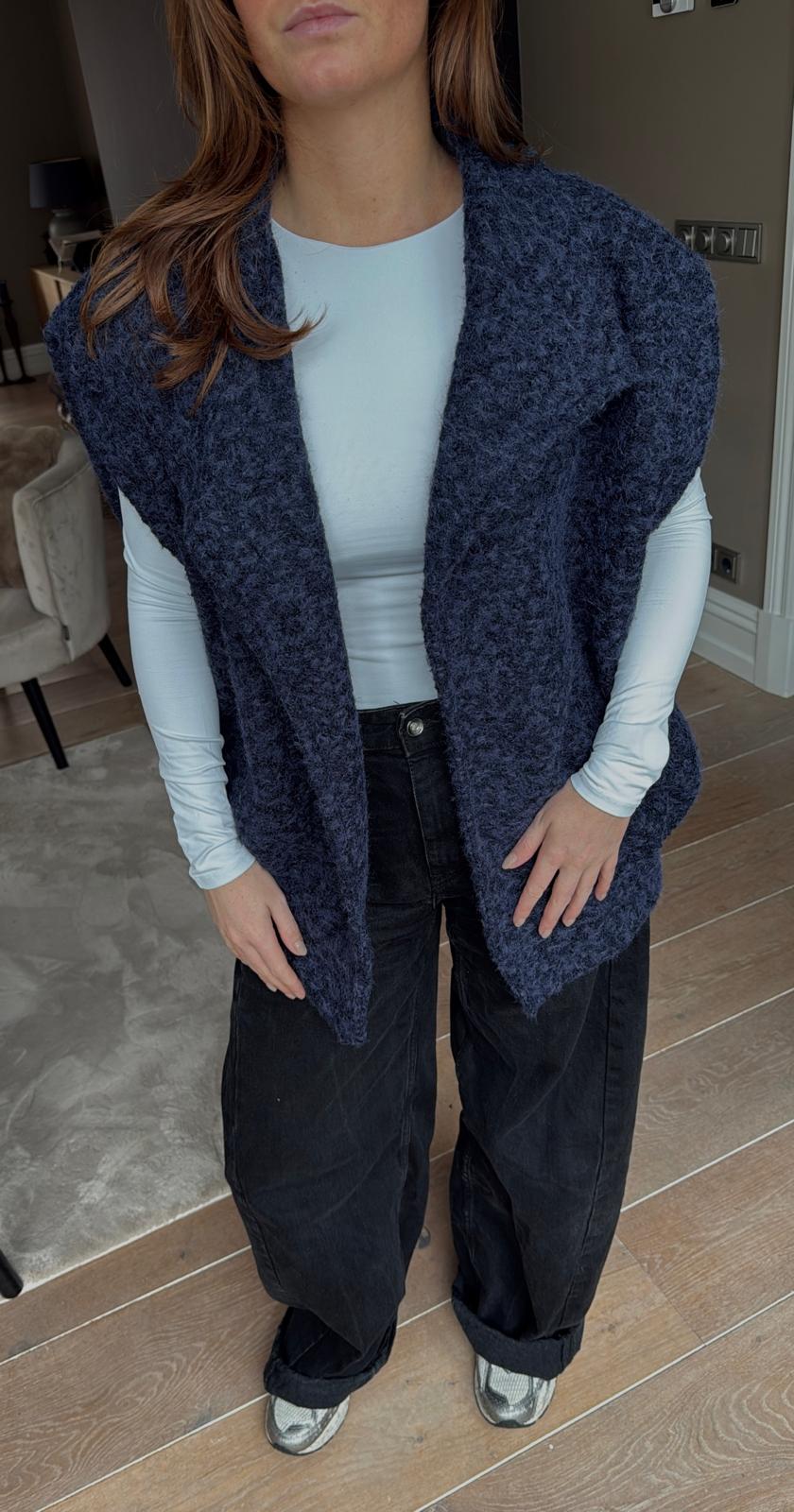 LUNA VEST - NAVY MIX